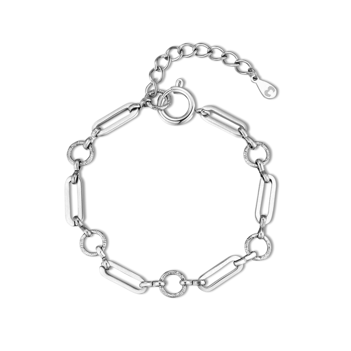 PULSERA VALENTINA ROCHE ESLABONES OVALADOS DORADOS