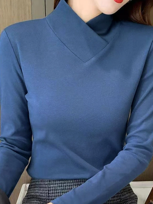 ESTAQUIA | Elegante jersey de cuello alto