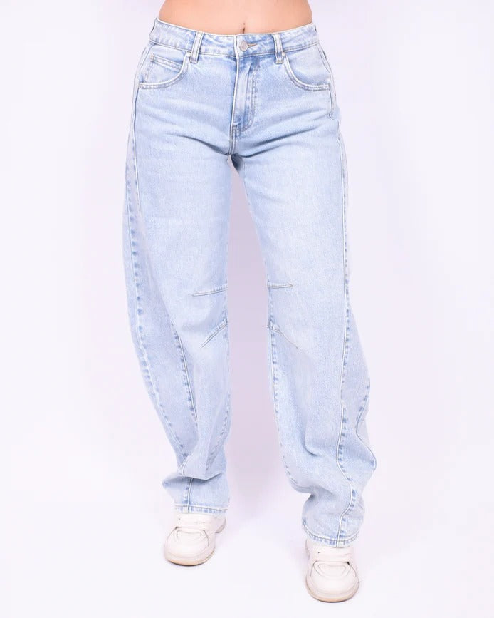 JEANS- BARREL STRECH