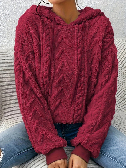 Andrine – Chaqueta con capucha de manga larga