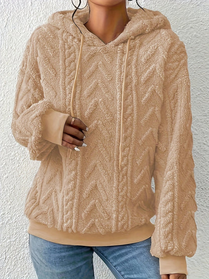 Andrine – Chaqueta con capucha de manga larga