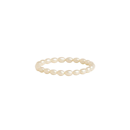 ANILLO VALENTINA ROCHE ARO DE PERLAS BLANCAS