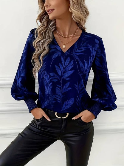 Ruchama – Blusa elegante de manga larga