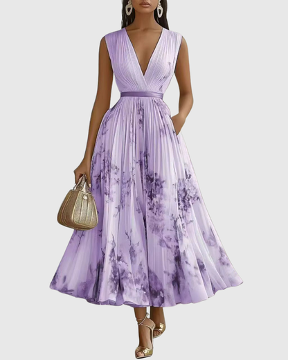 Rowella | Elegantes Maxikleid mit Falten
