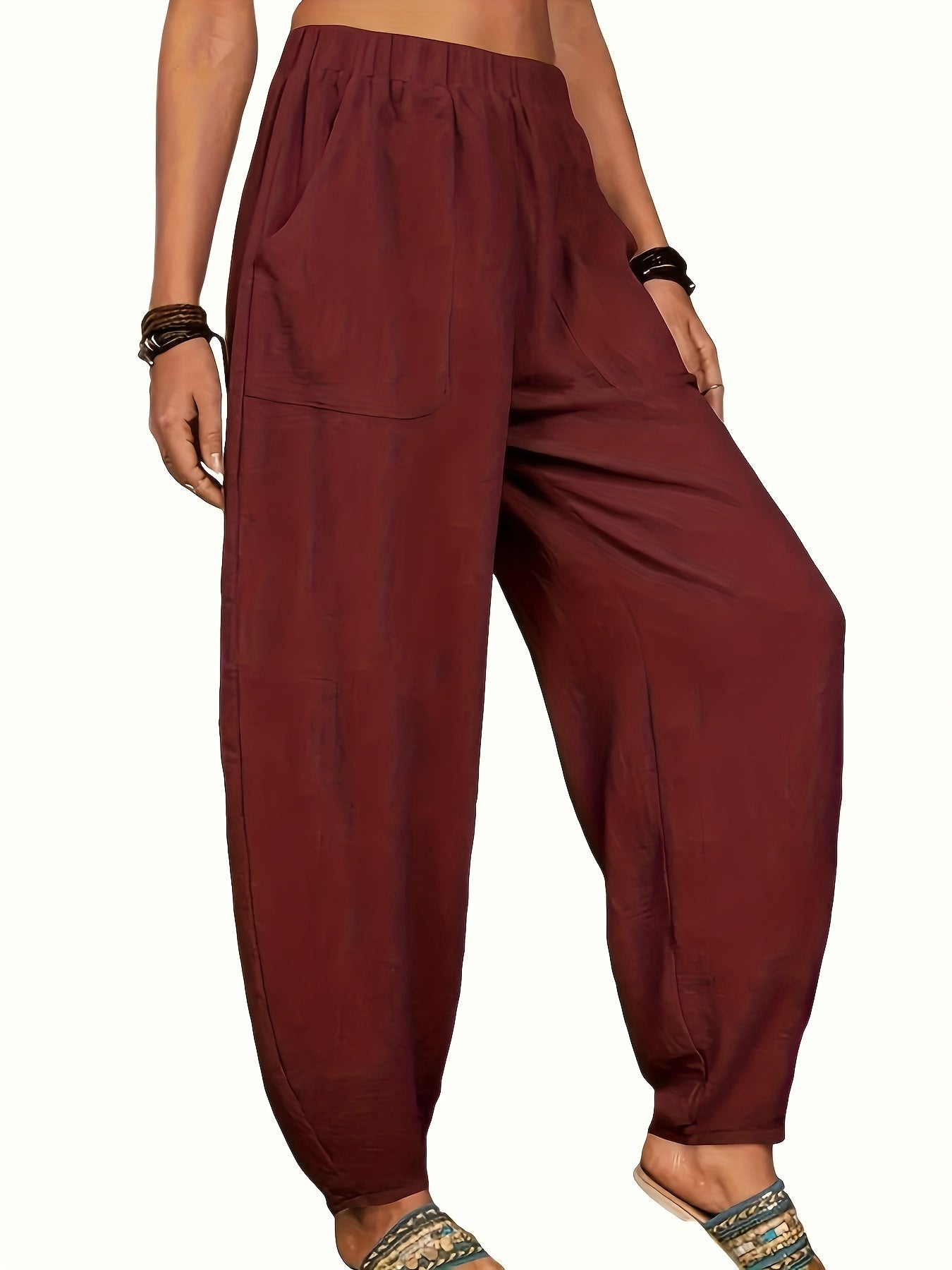 Louis- Pantalón de lino mujer