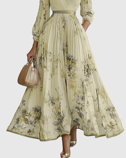 Rowella | Elegantes Maxikleid mit Falten