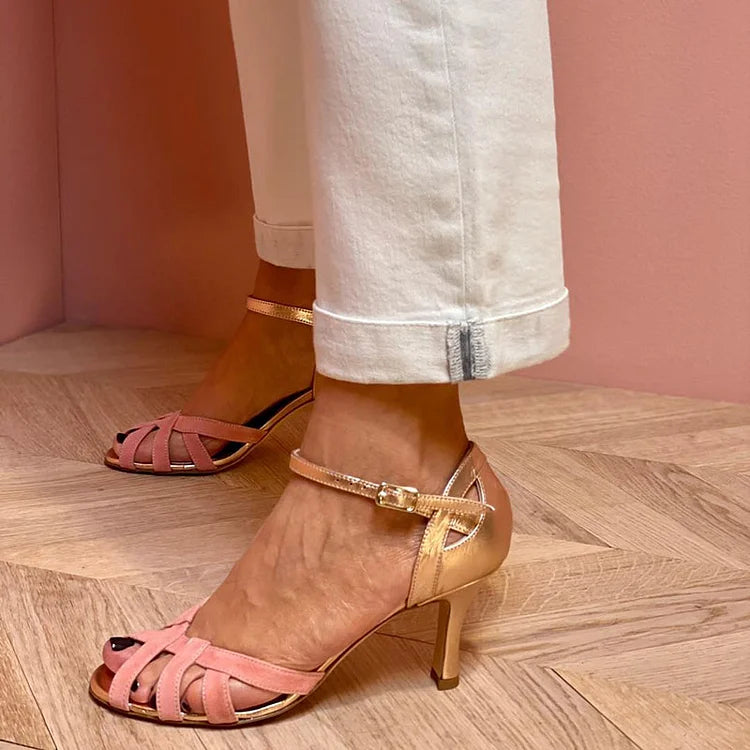 SANDALIAS TACÓN ELEGANCIA