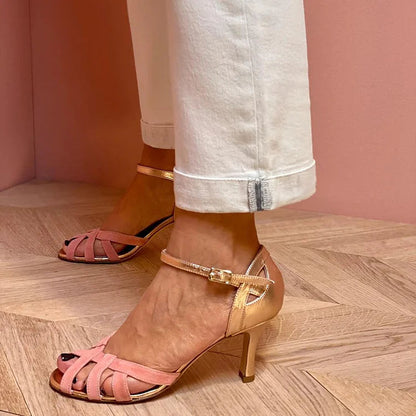 SANDALIAS TACÓN ELEGANCIA