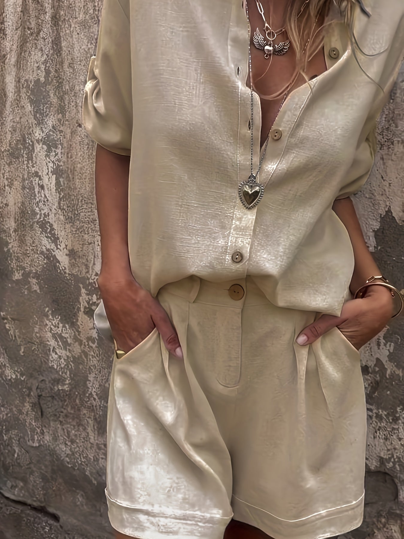 Coco | Conjunto con escote en V