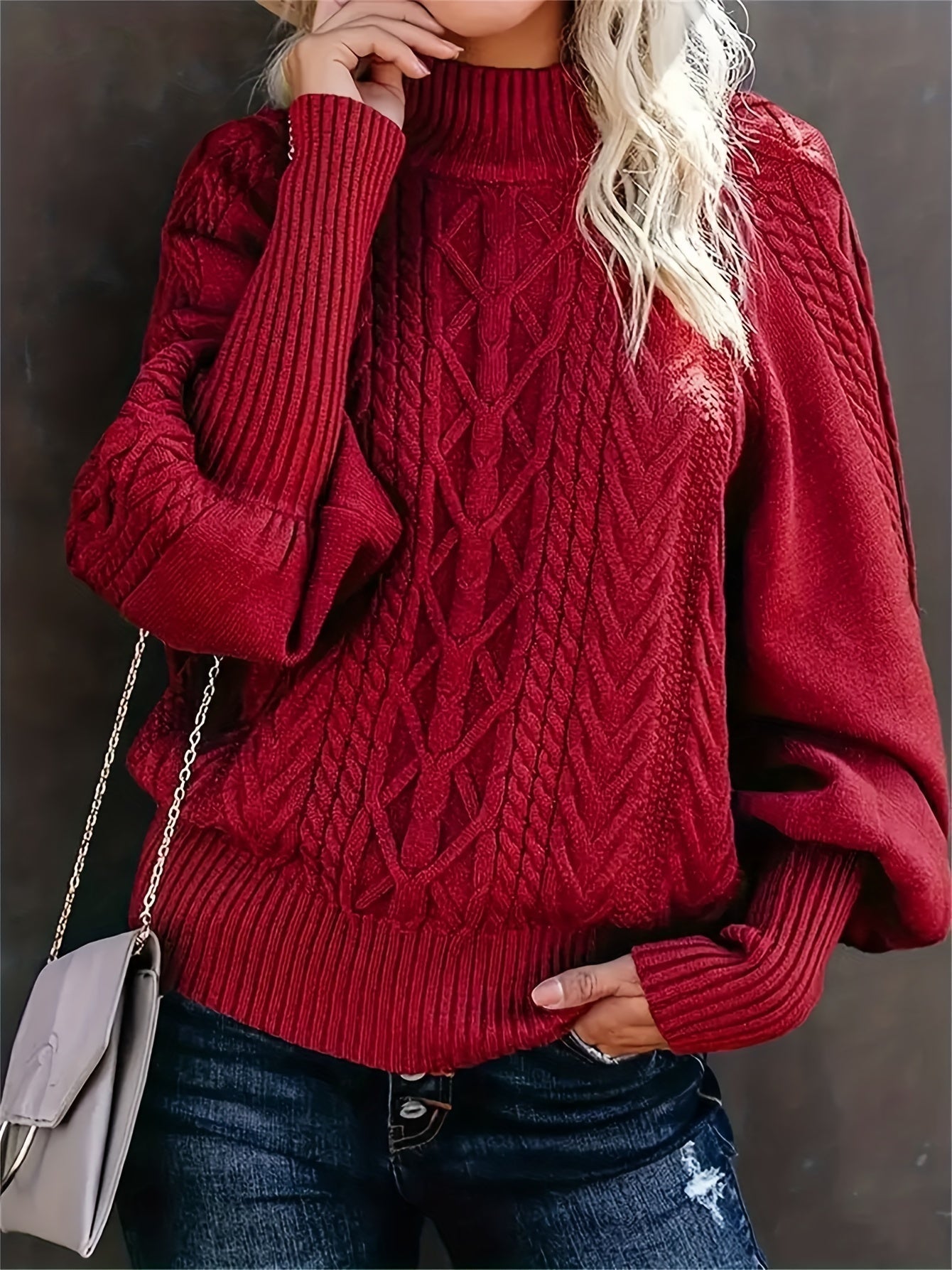 Tinsley – El jersey de punto casual