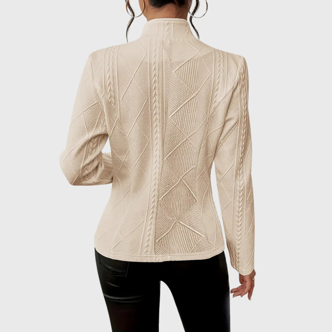 BLAZER ELEGANTE ENTALLADO PARA MUJER