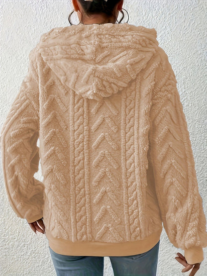 Andrine – Chaqueta con capucha de manga larga