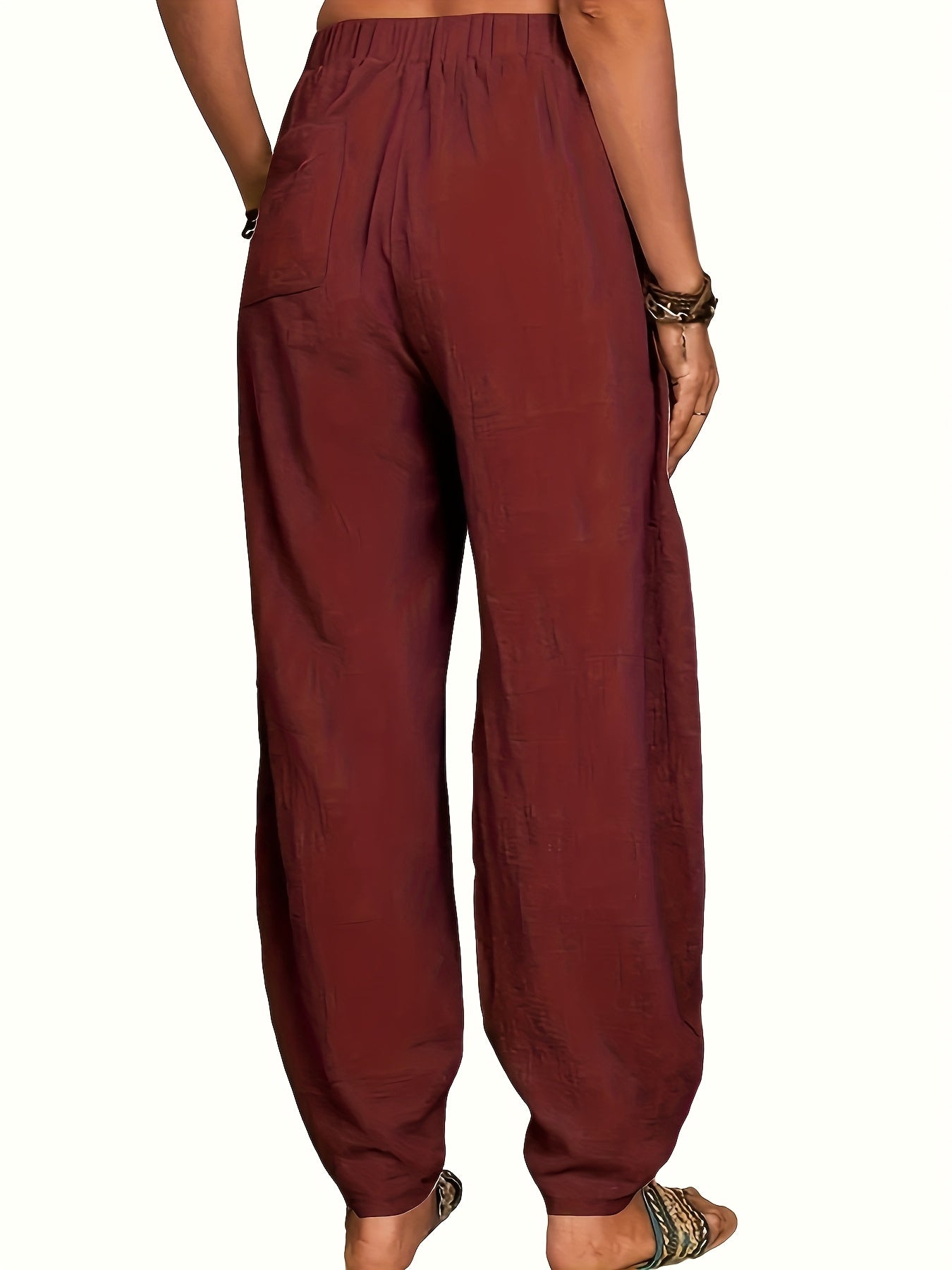 Louis- Pantalón de lino mujer