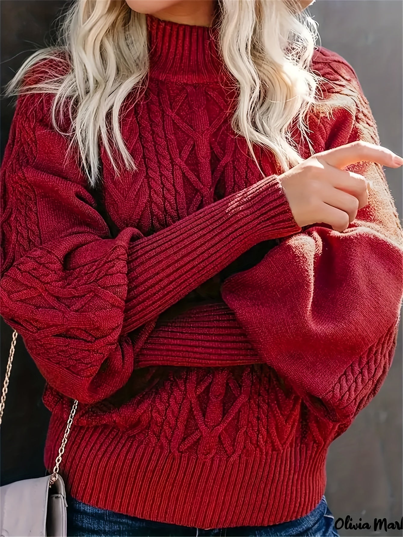 Tinsley – El jersey de punto casual