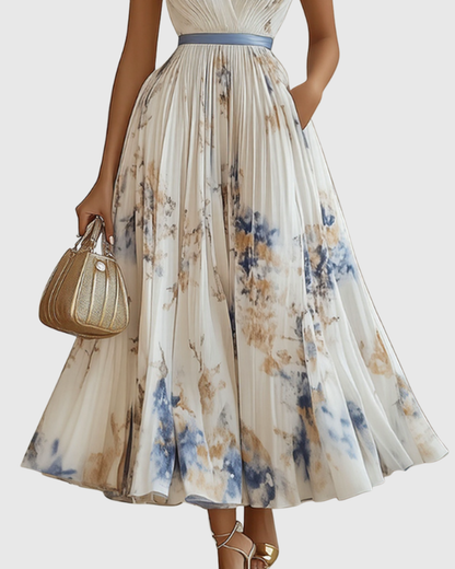 Rowella | Elegantes Maxikleid mit Falten