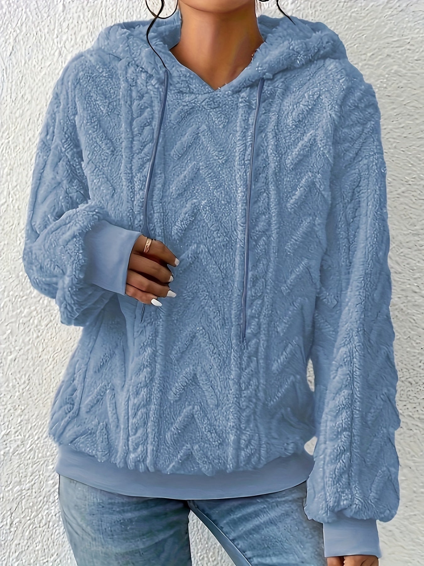 Andrine – Chaqueta con capucha de manga larga