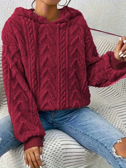 Andrine – Chaqueta con capucha de manga larga