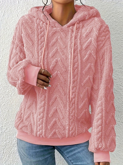 Andrine – Chaqueta con capucha de manga larga