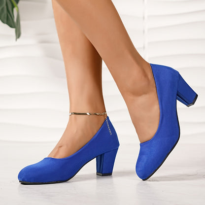 ZAPATOS DE TACÓN MEDIO CLÁSICOS Y CÓMODOS
