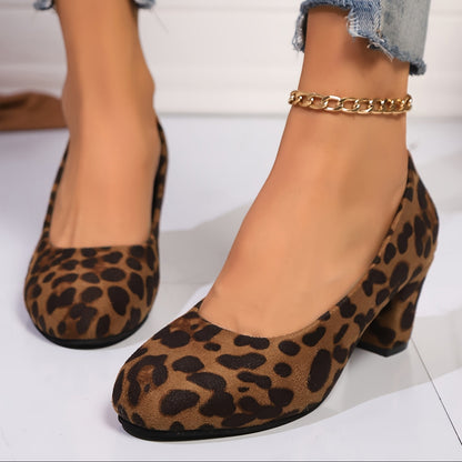 ZAPATOS DE TACÓN MEDIO CLÁSICOS Y CÓMODOS