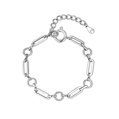 PULSERA VALENTINA ROCHE ESLABONES OVALADOS DORADOS