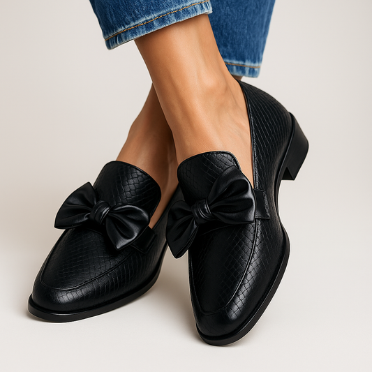Claudine™ - Mocasines elegantes con lazos
