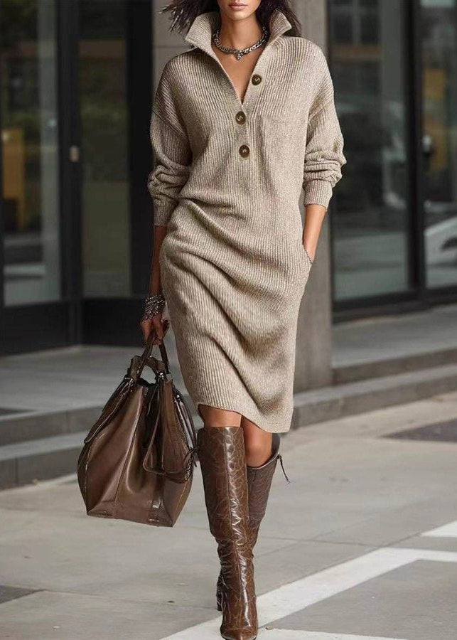 Perona – Vestido de punto elegante