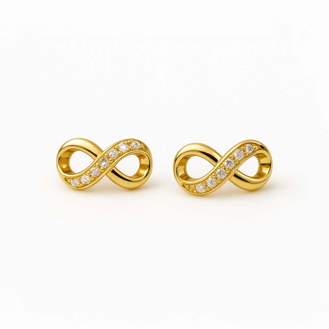 PENDIENTES VALENTINA ROCHE INFINITO CON CIRCONITAS