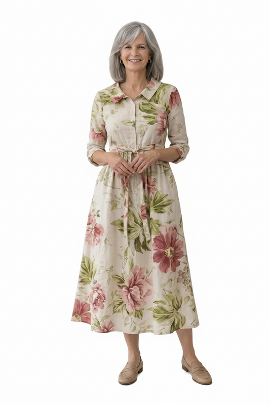 Elanyssah | Elegantes Kleid für den Vorfrühling