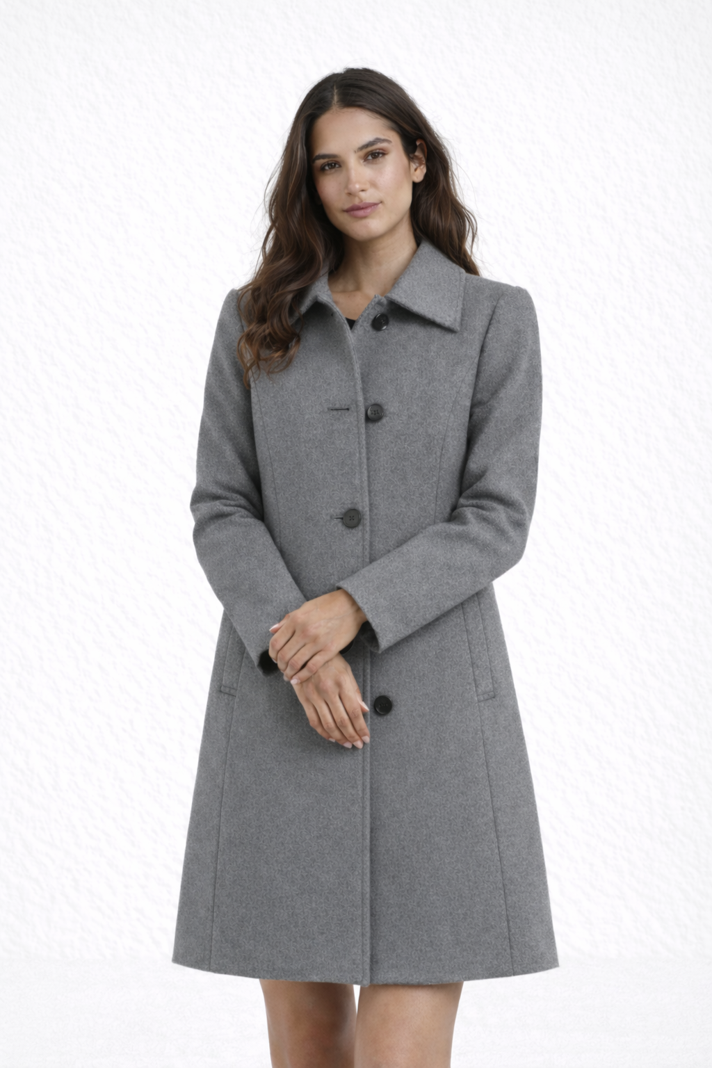 Helena | Abrigo de invierno para mujer con un botón