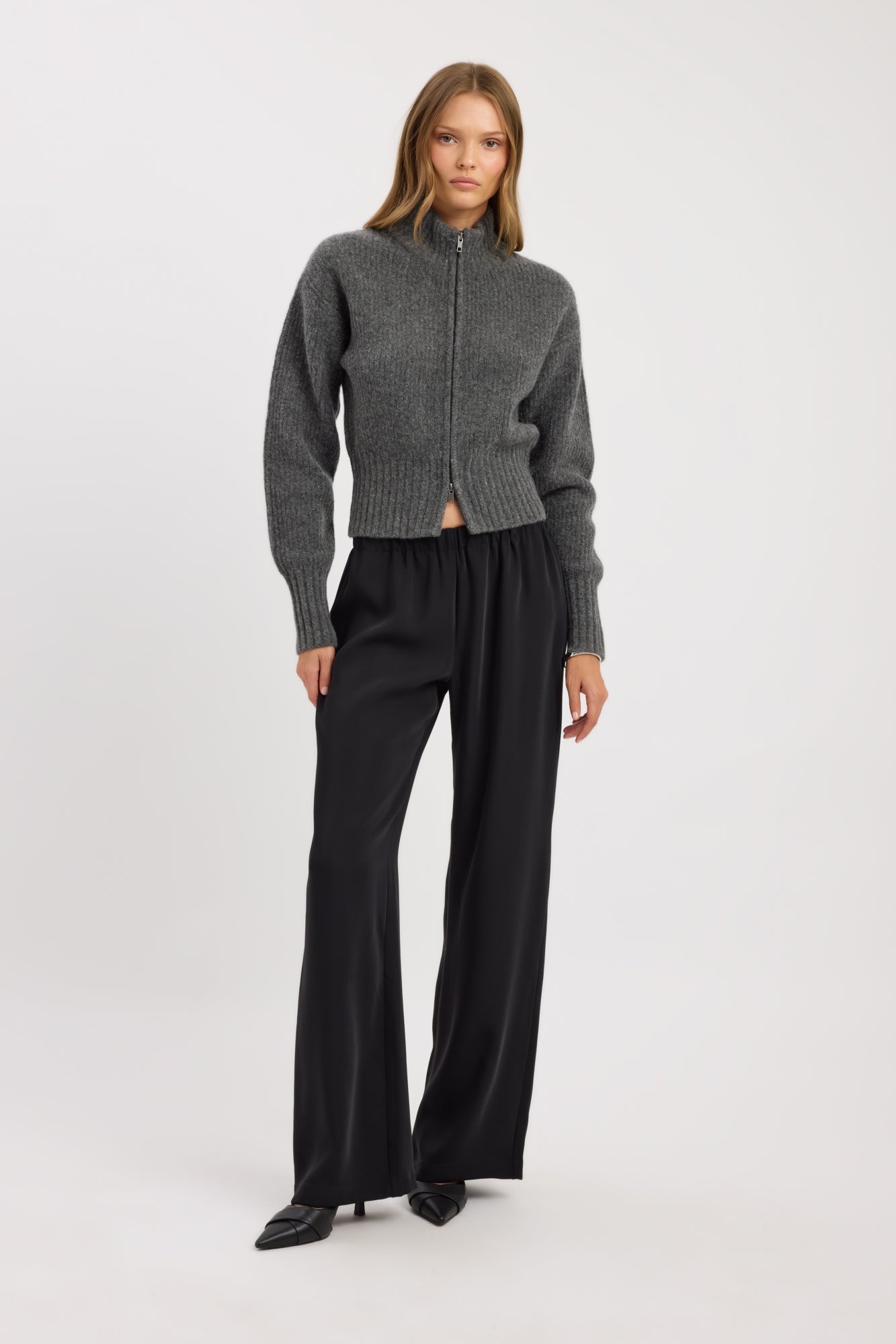 Irina Zip Cardigan