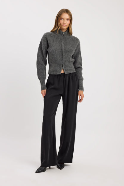 Irina Zip Cardigan