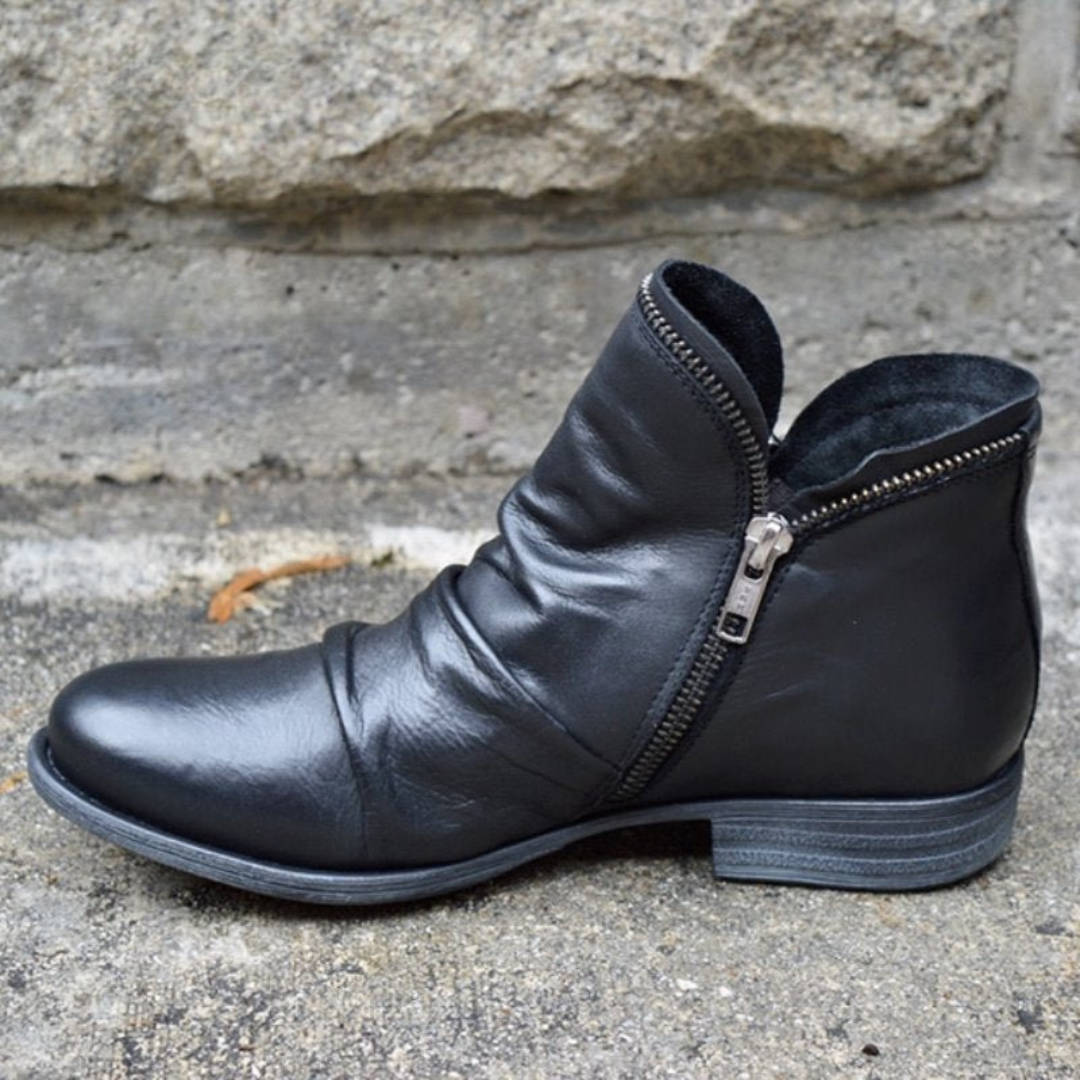 BOTÍN VALENTINA ROCHE CHROMA ZIP ANKLE