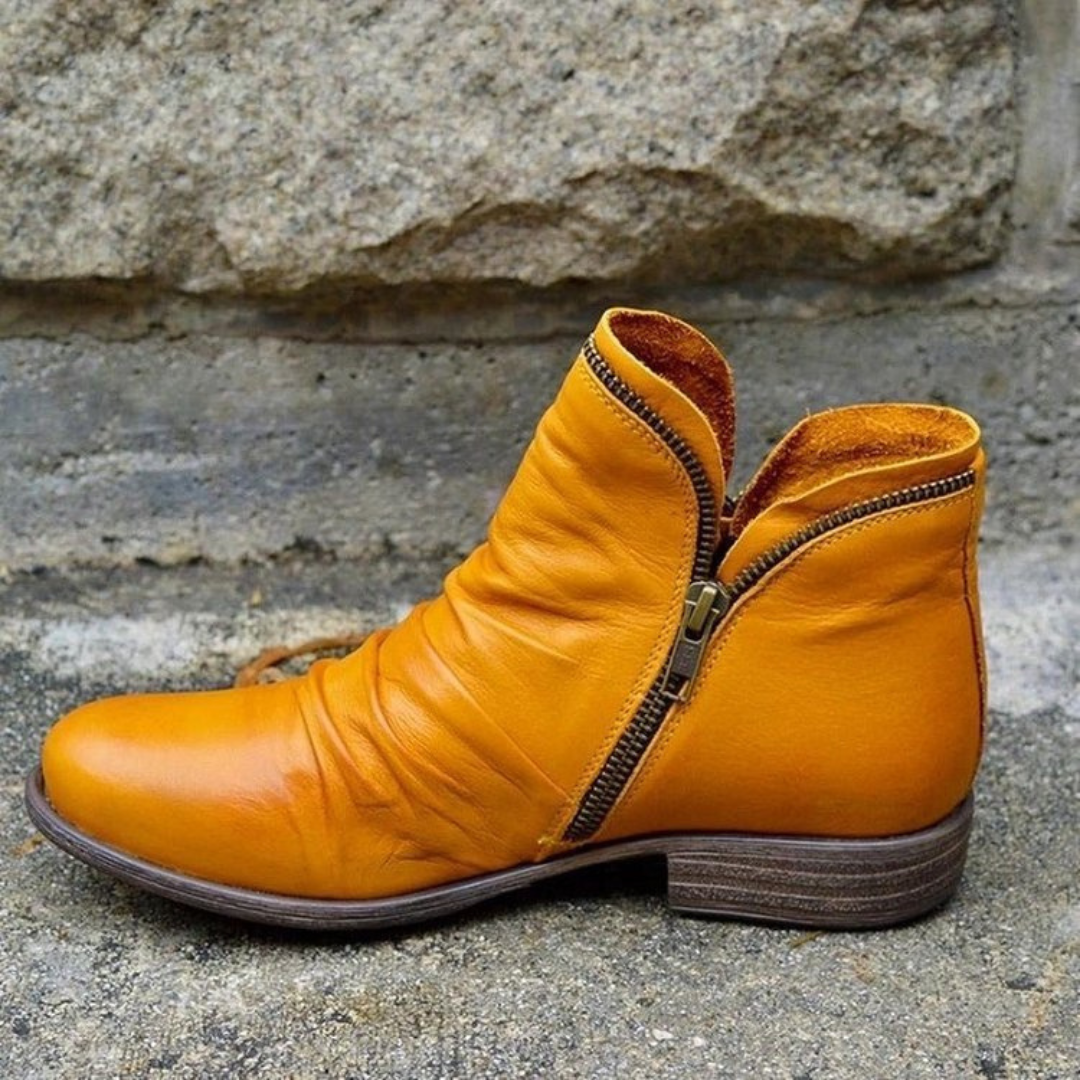 BOTÍN VALENTINA ROCHE CHROMA ZIP ANKLE