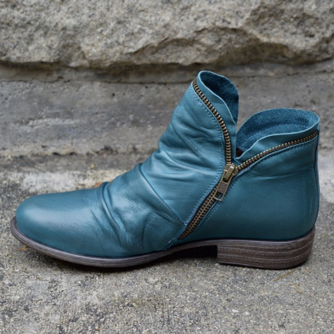 BOTÍN VALENTINA ROCHE CHROMA ZIP ANKLE