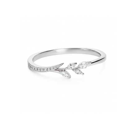 ANILLO VALENTINA ROCHE DORADO ENTRELAZADO CON CIRCONITAS