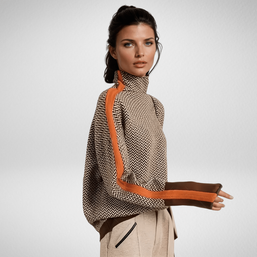 Clémence | Jersey con rayas en contraste