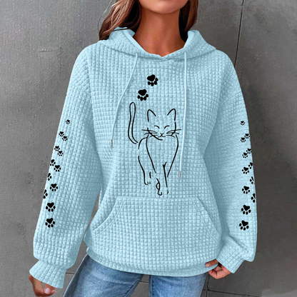 Deidre | Sudadera de Punto con Capucha Cálida y Cómoda
