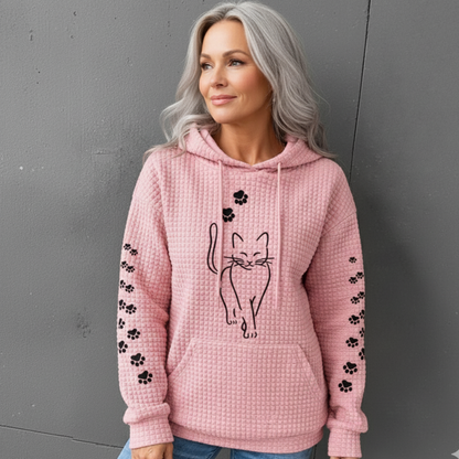 Deidre | Sudadera de Punto con Capucha Cálida y Cómoda