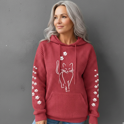 Deidre | Sudadera de Punto con Capucha Cálida y Cómoda