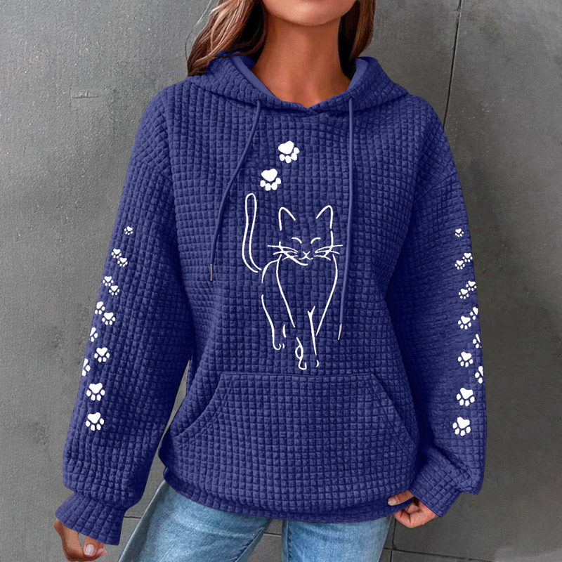 Deidre | Sudadera de Punto con Capucha Cálida y Cómoda