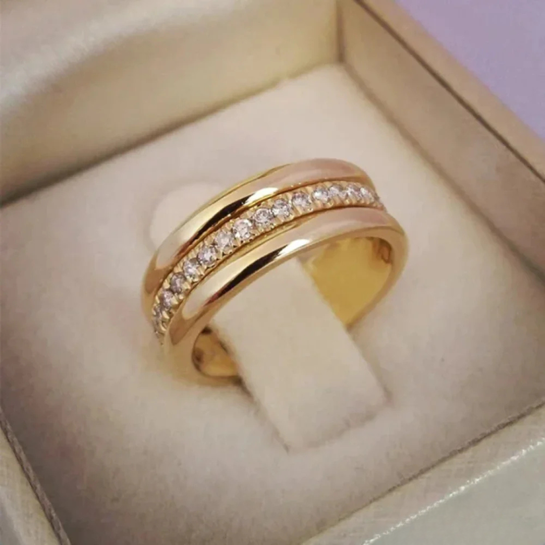 Anastasia | Elegante anillo doble
