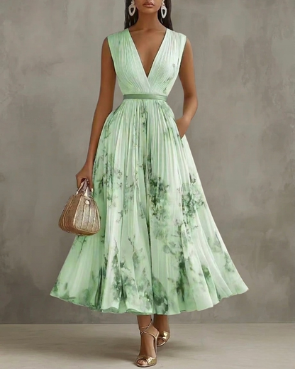 Rowella | Elegantes Maxikleid mit Falten