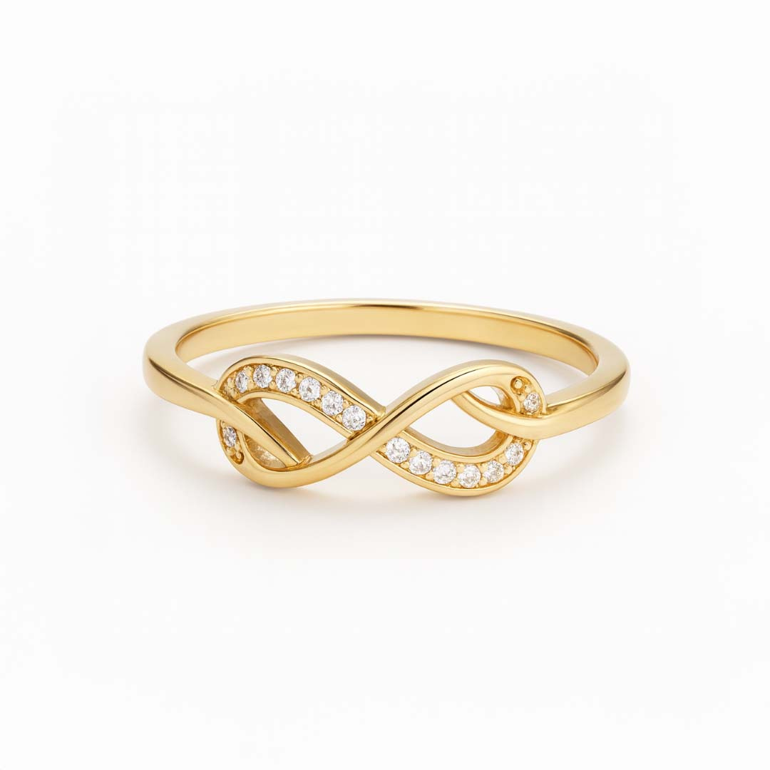 ANILLO VALENTINA ROCHE INFINITO CON CIRCONITAS