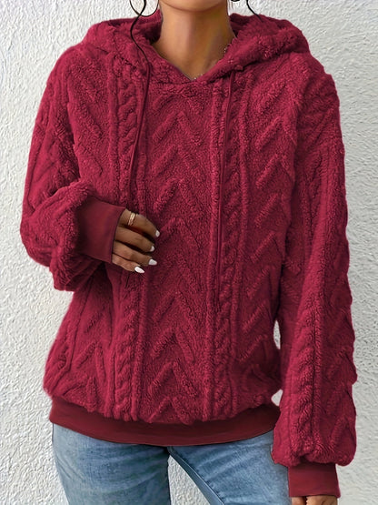 Andrine – Chaqueta con capucha de manga larga
