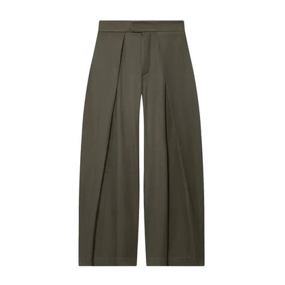 PANTALÓN FLUIDO DE TIRO ALTO ELEGANCIA RELAJADA