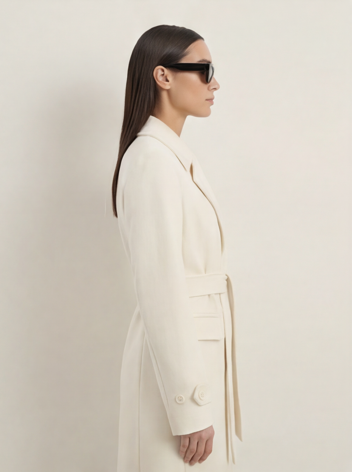 ABRIGO IVORY PREMIUM ELEGANCIA ATEMPORAL