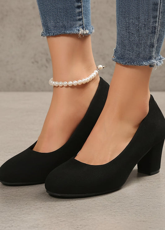 ZAPATOS DE TACÓN MEDIO CLÁSICOS Y CÓMODOS