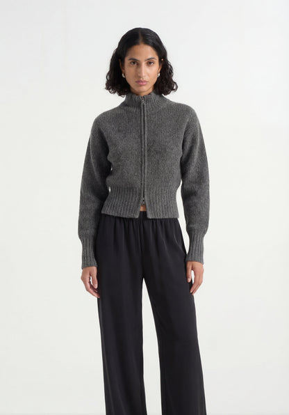 Irina Zip Cardigan