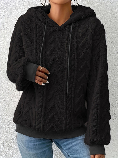 Andrine – Chaqueta con capucha de manga larga